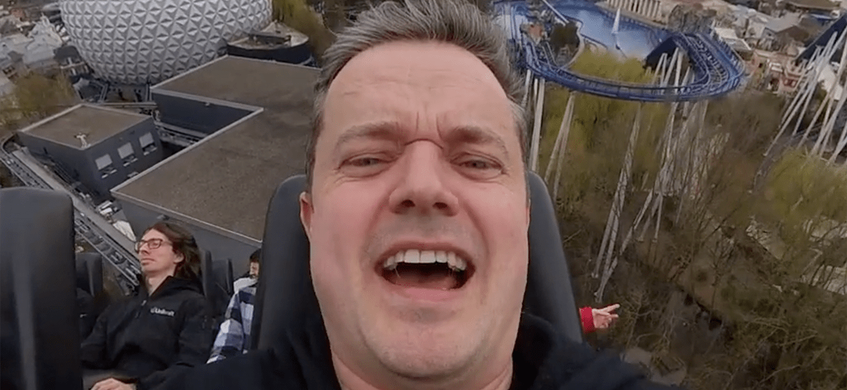 will on a rollercoaster