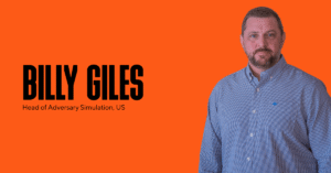 Billy Giles, Head of Adversary Simulation at CovertSwarm North America, bringing over two decades of offensive cyber operations experience to strengthen constant cyber attack capabilities.