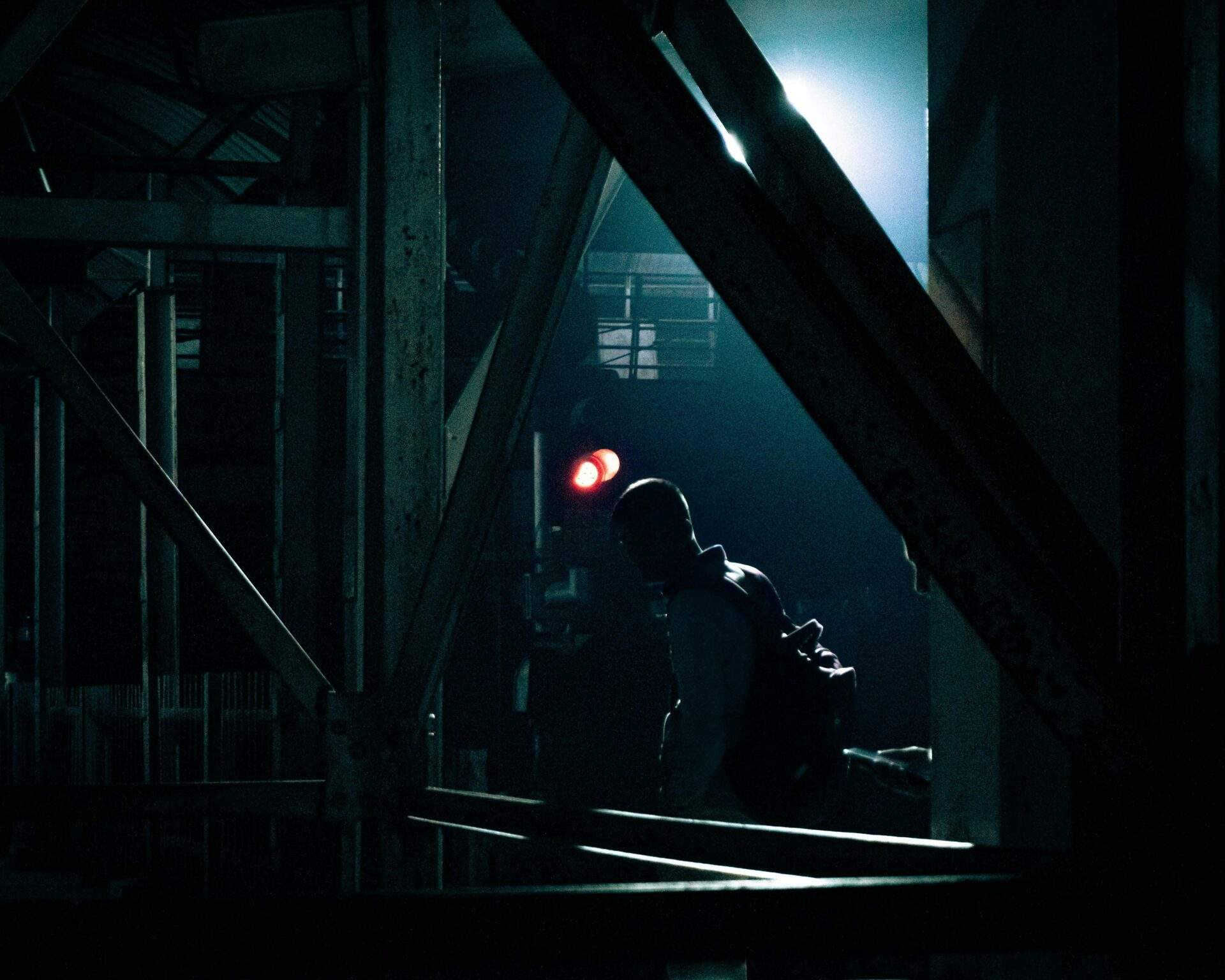 OT worker in the dark