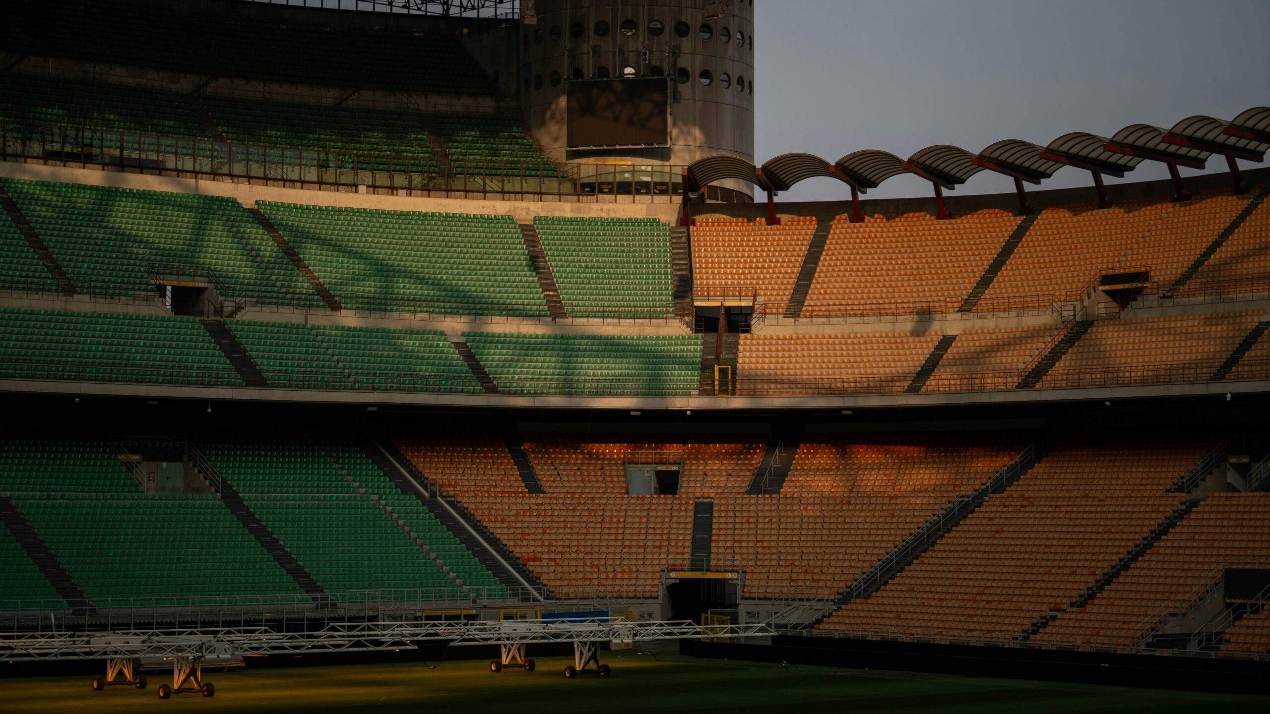 Football stadium breach