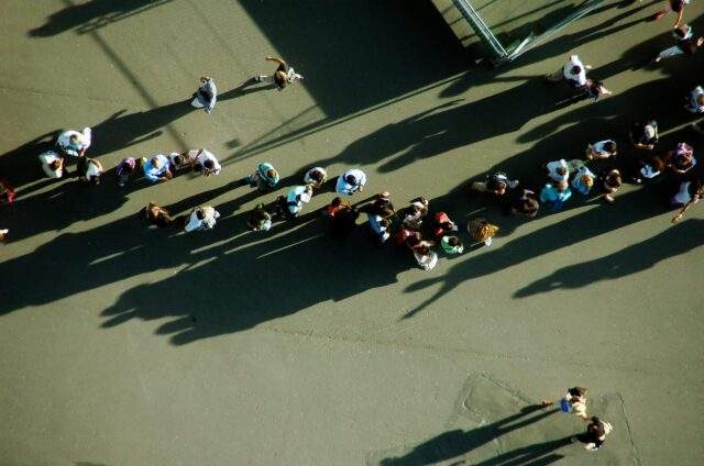multiple people but you can't see them